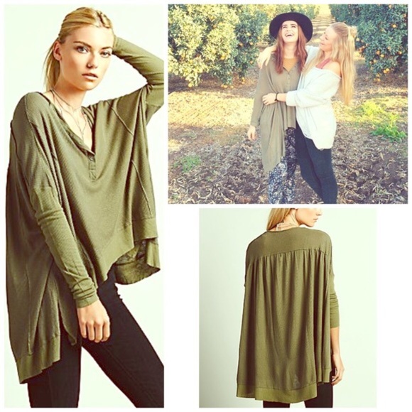 Free People Tops - Free People • Benedict Canyon Henley